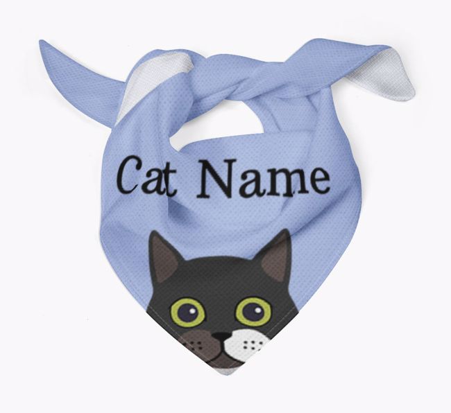 'Peeking' Icon - Personalised {breedFullName} Bandana